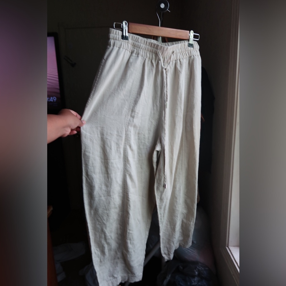 Zara linen pants size M